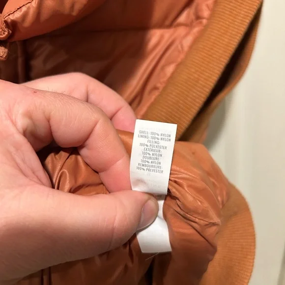 Aerie Offline Puffer Vest in Jupiter Brown , Medium - Picture 10 of 11